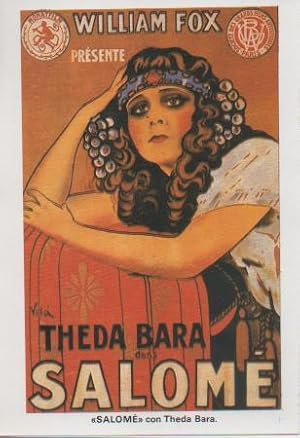 Imagen del vendedor de Postal E07703: Las Mas Bellas Postales. Carteles de Cine " SALOM" con Theda Bara a la venta por EL BOLETIN