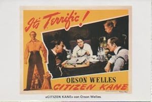 Imagen del vendedor de Postal E07724: Las Mas Bellas PostalesX. Carteles de Cine. "CITIZEN KANE" con Orson Welles a la venta por EL BOLETIN