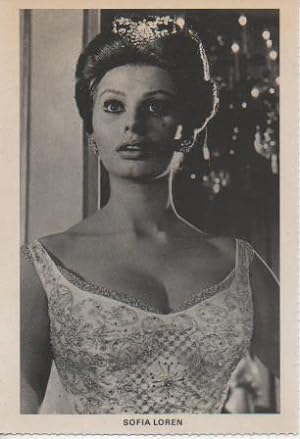 Seller image for Postal E07736: Las Mas Bellas Postales. Cine de los aos 50. Sofia Loren for sale by EL BOLETIN