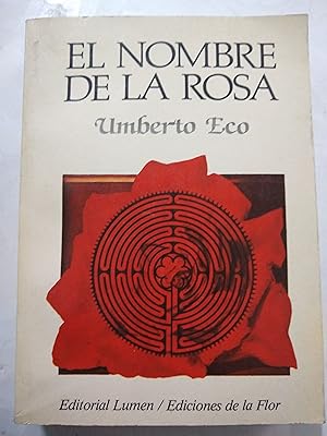 Imagen del vendedor de El nombre de la rosa a la venta por Libros nicos