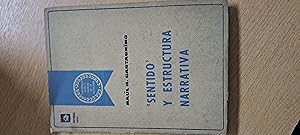 Seller image for Sentido y estructura narrativa for sale by Libros nicos