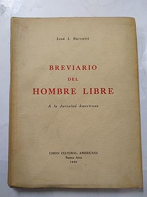 Imagen del vendedor de Brevario del Hombre Libre a la venta por Libros nicos