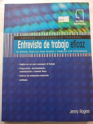 Seller image for Entrevista de trabajo eficaz for sale by Libros nicos