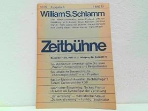 Zeitbühne. Dezember 1975, Heft 12, 2. Jahrgang der Ausgabe 2.