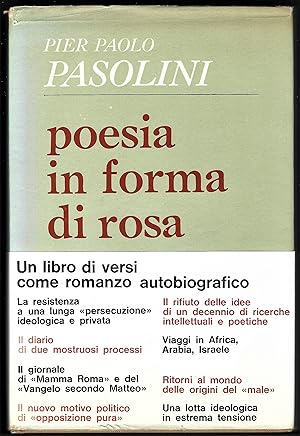 Immagine del venditore per POESIA IN FORMA DI ROSA (1962-1964) Un Libro di Versi come Romanzo Autobiografico venduto da Chaucer Bookshop ABA ILAB