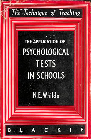 The Application Of Psychological Tests In Schools