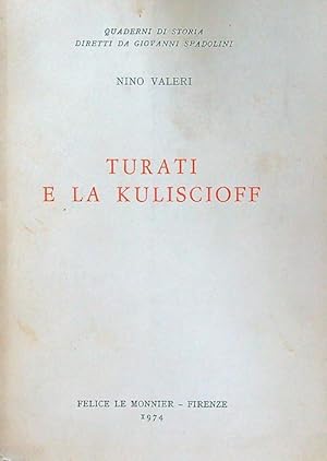 Bild des Verkufers fr Turati e la Kuliscioff zum Verkauf von Librodifaccia
