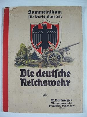 Die deutsche Reichswehr. Sammelalbum für Serienkarten.