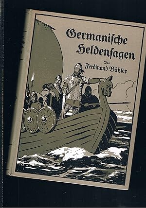 Bild des Verkufers fr Germanische Heldensagen - Mit Bildern von F. Mller-Mnster zum Verkauf von manufactura