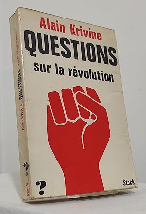 Questions sur la révolution