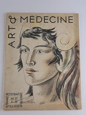 Immagine del venditore per Art et Mdecine. Mars 1935. Couverture de Chas Laborde. Numro autour du FEU venduto da Librairie Christian Chaboud