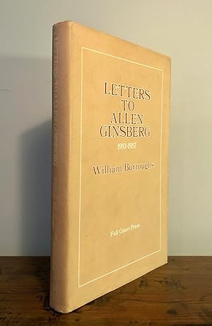 Bild des Verkufers fr Letters to Allen Ginsberg 1953 - 1957 zum Verkauf von Long Brothers Fine & Rare Books, ABAA