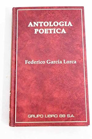 Imagen del vendedor de Antología poética a la venta por Alcaná Libros