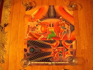 Imagen del vendedor de Rare Top Half of Casa Blanca Record Poster Cool Art 23 x 17 a la venta por Joseph M Zunno
