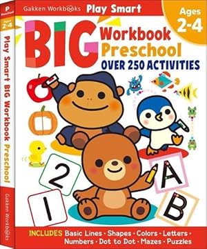 Bild des Verkufers fr Play Smart Big Workbook Preschool Ages 2-4 (Paperback) zum Verkauf von Grand Eagle Retail