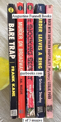 Seller image for An AFB 5-book mystery multi-pack: Murder With Southern Hospitality, Bare Trap, Murder on Broadway, The Shocking Secret, Murder Leaves a Ring for sale by Augustine Funnell Books