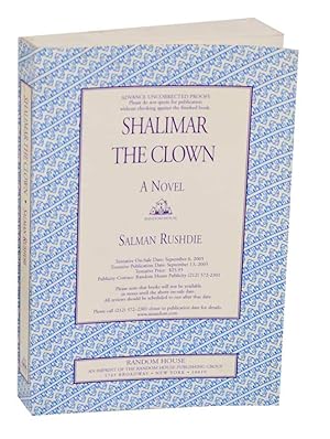 Bild des Verkufers fr Shalimar the Clown zum Verkauf von Jeff Hirsch Books, ABAA