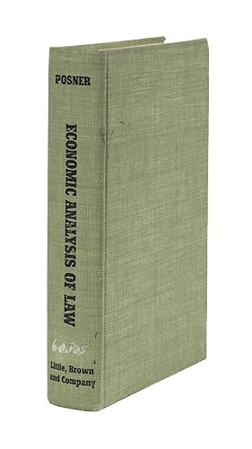 Image du vendeur pour Economic Analysis of Law, First Edition, First Printing mis en vente par The Lawbook Exchange, Ltd., ABAA  ILAB