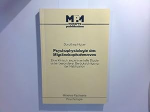 Imagen del vendedor de Psychophysiologie des Migrnekopfschmerzes a la venta por ABC Versand e.K.