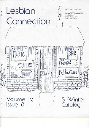 Imagen del vendedor de Lesbian Connection Vol. 4 Issue no. 8 & Winter Catalog Winter 1979-80 a la venta por Toadlily Books