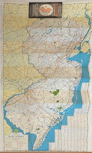 Hagstrom's Official Map of New Jersey with New Highway Numbering System