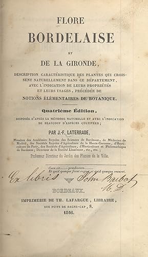 Flore bordelaise et de la Gironde . Quatrieme edition