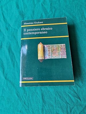 Image du vendeur pour IL PENSIERO EBRAICO CONTEMPORANEO, mis en vente par Libreria antiquaria Pagine Scolpite