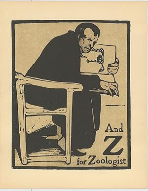 Seller image for Z for Zoologist. From "An Alphabet". for sale by Robert Frew Ltd. ABA ILAB