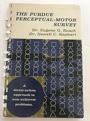 Seller image for The Purdue Perceptual Motor Survey for sale by Sheapast Art and Books