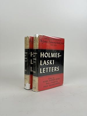 Seller image for HOLMES-LASKI LETTERS: THE CORRESPONDENCE OF MR. JUSTICE HOLMES AND HAROLD J. LASKI 1916-1935 [TWO VOLUMES] for sale by Second Story Books, ABAA