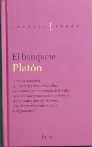 Imagen del vendedor de El banquete a la venta por Librería Alonso Quijano