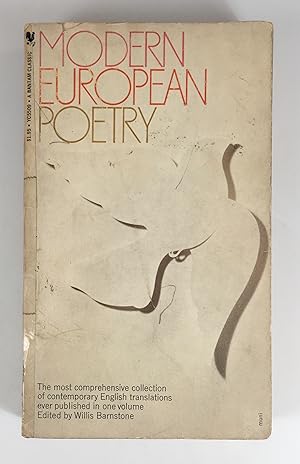 Bild des Verkufers fr Modern European Poetry: French / German / Greek / Italian / Russian / Spanish zum Verkauf von The Curated Bookshelf