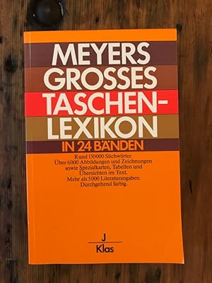 Meyer Grosses Taschenlexikon in 24 Bänden, Band 11: J - Klas