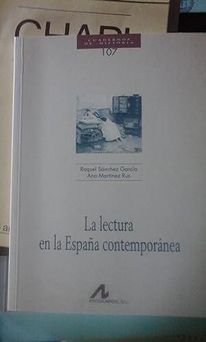 Bild des Verkufers fr LA LECTURA EN LA ESPAA CONTEMPORNEA (Madrid, 2010) zum Verkauf von Multilibro