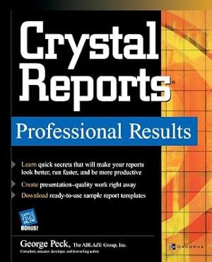 Immagine del venditore per Crystal Reports Professional Results (Paperback or Softback) venduto da BargainBookStores