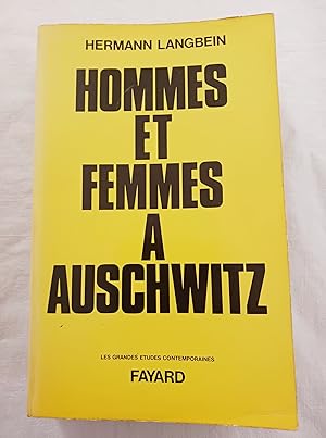Immagine del venditore per HOMMES ET FEMMES A AUSCHWITZ venduto da Librairie RAIMOND