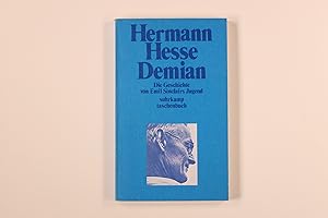 Seller image for DEMIAN. die Geschichte von Emil Sinclairs Jugend for sale by INFINIBU KG