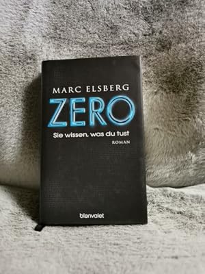 Image du vendeur pour ZERO : sie wissen, was du tust ; Roman. mis en vente par TschaunersWelt