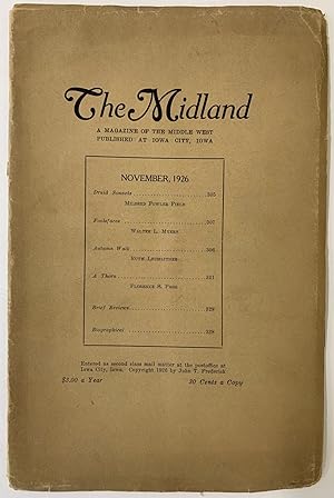 Midland, A Magazine of the Middle West (broken run 1926-1934)