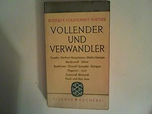 Image du vendeur pour Vollender und Verwandler. Versuche ber das Genie und seine Schicksale mis en vente par ANTIQUARIAT FRDEBUCH Inh.Michael Simon