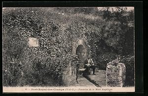 Image du vendeur pour Carte postale Port-Royal-des-Champs, Fontaine de la Mre Anglique mis en vente par Bartko-Reher