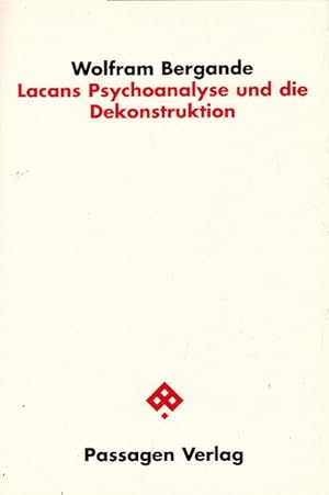 Bild des Verkufers fr Lacans Psychoanalyse und die Dekonstruktion (Passagen Philosophie) zum Verkauf von AMAHOFF- Bookstores