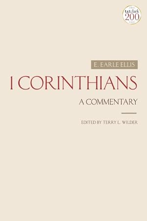 Bild des Verkufers fr 1 Corinthians : A Commentary zum Verkauf von GreatBookPricesUK