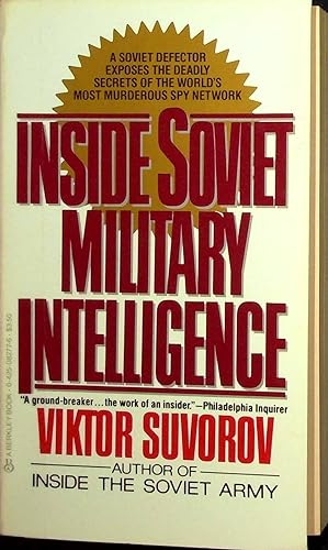 Imagen del vendedor de Inside Soviet Military Intelligence a la venta por Adventures Underground