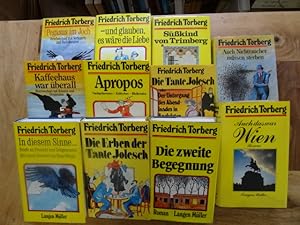 Sammlung von 11 Bänden - Friedrich Torberg Gesammelte Werke in Einzelausgaben - hier Band II, VII...