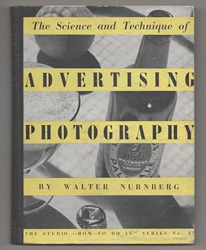 Bild des Verkufers fr The Science and Technique of Advertising Photography zum Verkauf von Jeff Hirsch Books, ABAA