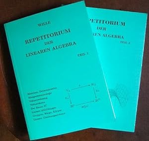 Bild des Verkufers fr Repetitorium der linearen Algebra; Teil 1 und Teil 2. Teil 1: ISBN: 3923923406; Teil 2 : ISBN 3923923422. zum Verkauf von Antiquariat Blschke