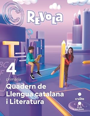 Imagen del vendedor de Quadern llengua catalana 4t.primria. Revola. Illes Balears 2023 a la venta por Imosver