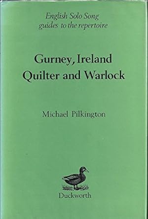 Bild des Verkufers fr Gurney, Ireland, Quilter, etc. (English Solo Song) zum Verkauf von WeBuyBooks
