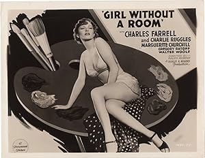 Girl Without a Room (Original publicity photograph from the 1933 pre-Code film)